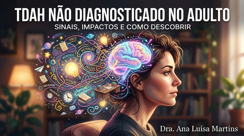 TDAH Não Diagnosticado no Adulto: Sinais, Impactos e Como Descobrir