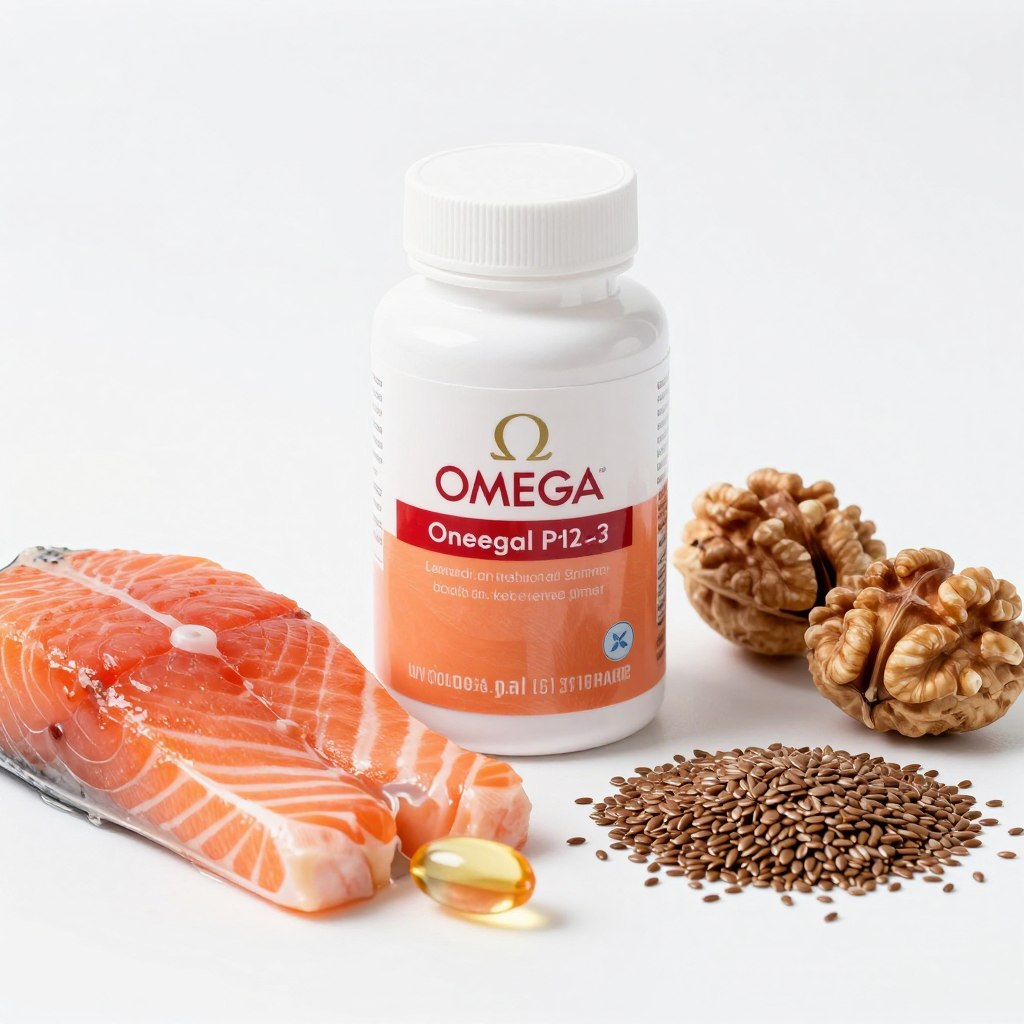 Omega-3 supplement with fatty fish