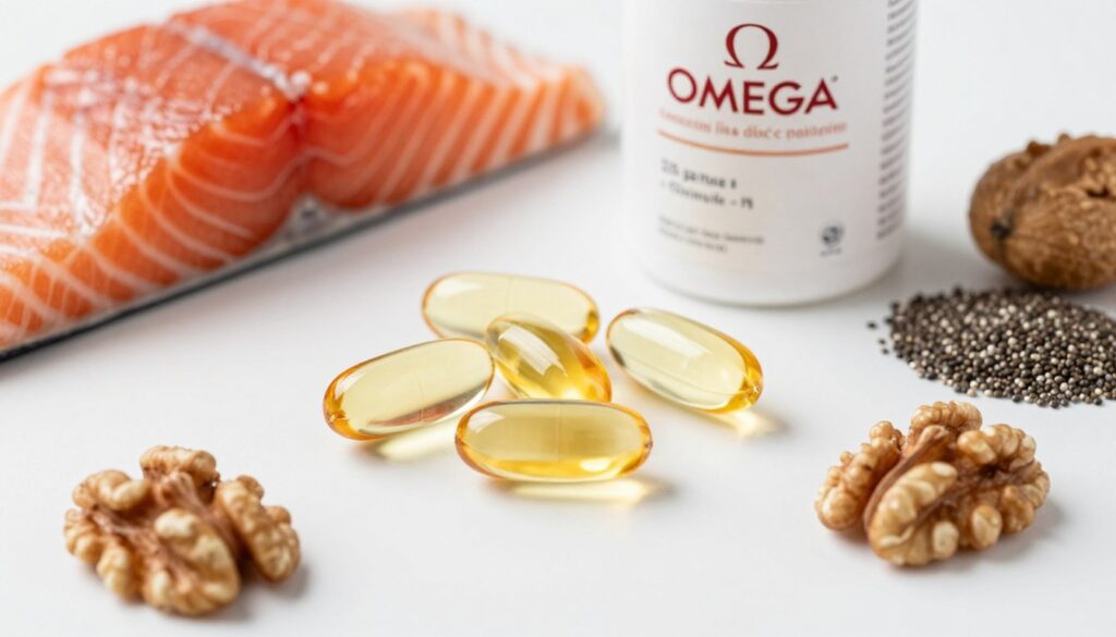omega-3 supplements and fish oil capsules with natural sources