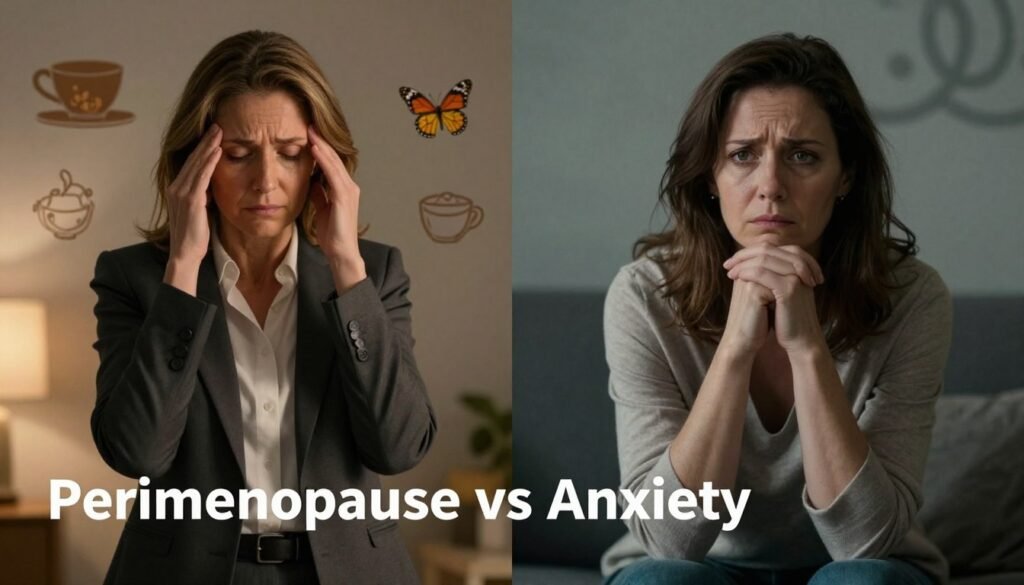 perimenopause vs anxiety